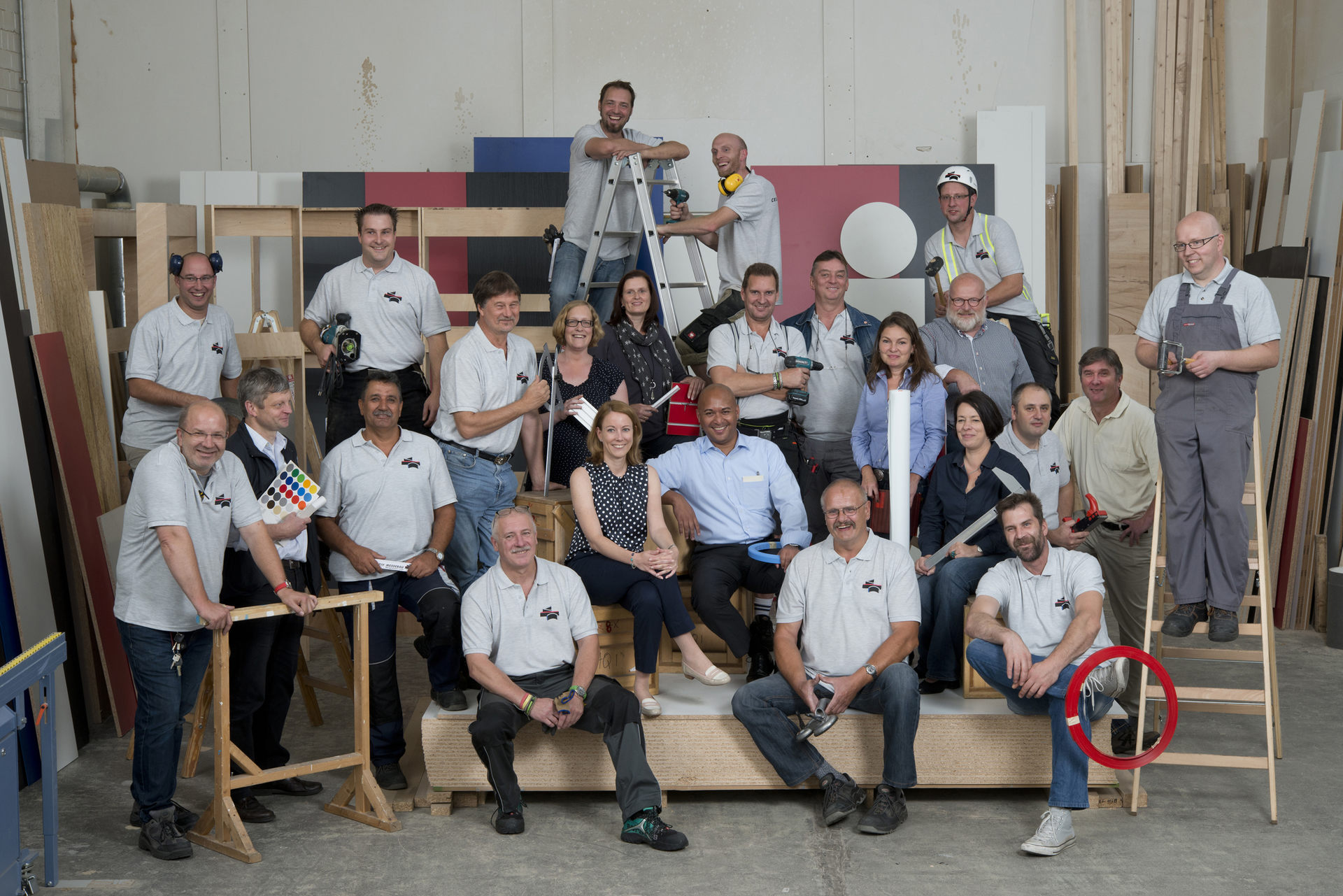 Messebau Team